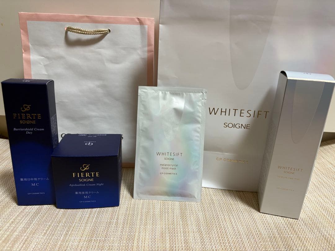 cpコスメ ＭC ◎ ナイトクリーム ◎デイクリーム　○ホワイトシフトミスト 今夏、「ホワイトシフト」に限定アイテムが新登場 2022.7.7新発売｜CP