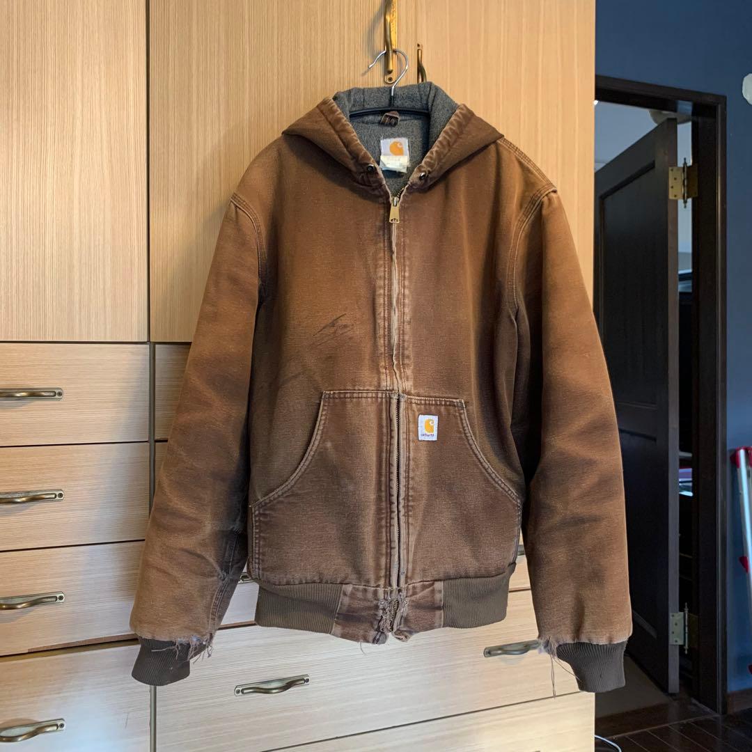 かず　90年代　希少サイズ　USA製　カーハート　アクティブジャケット