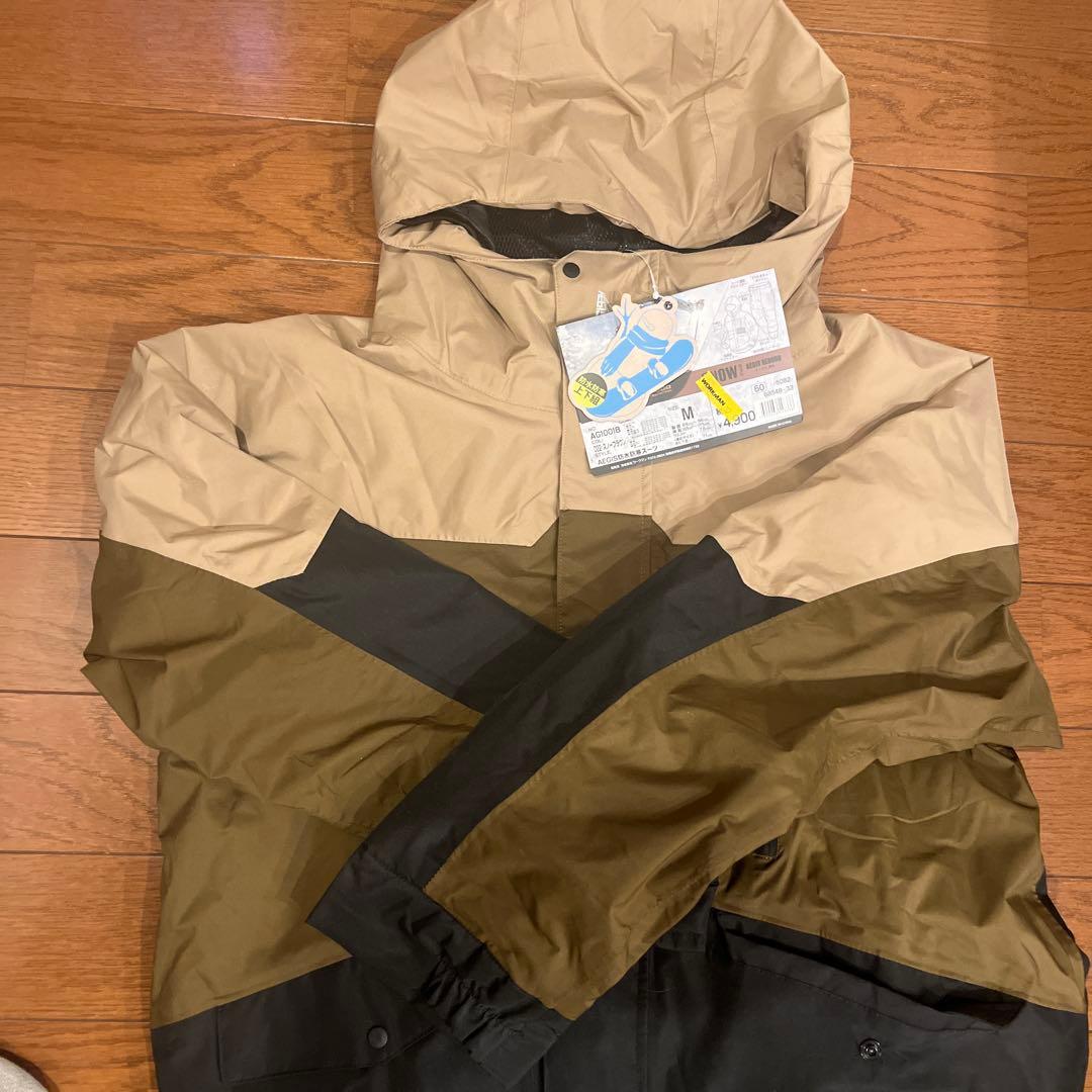 ワークマン イージス 防水防寒スーツ Mスノーブラウン（未使用