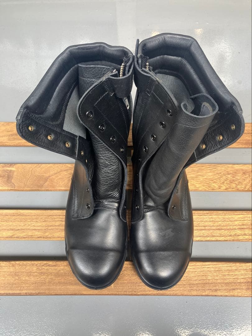 消防　安全靴　編上げ靴　新品