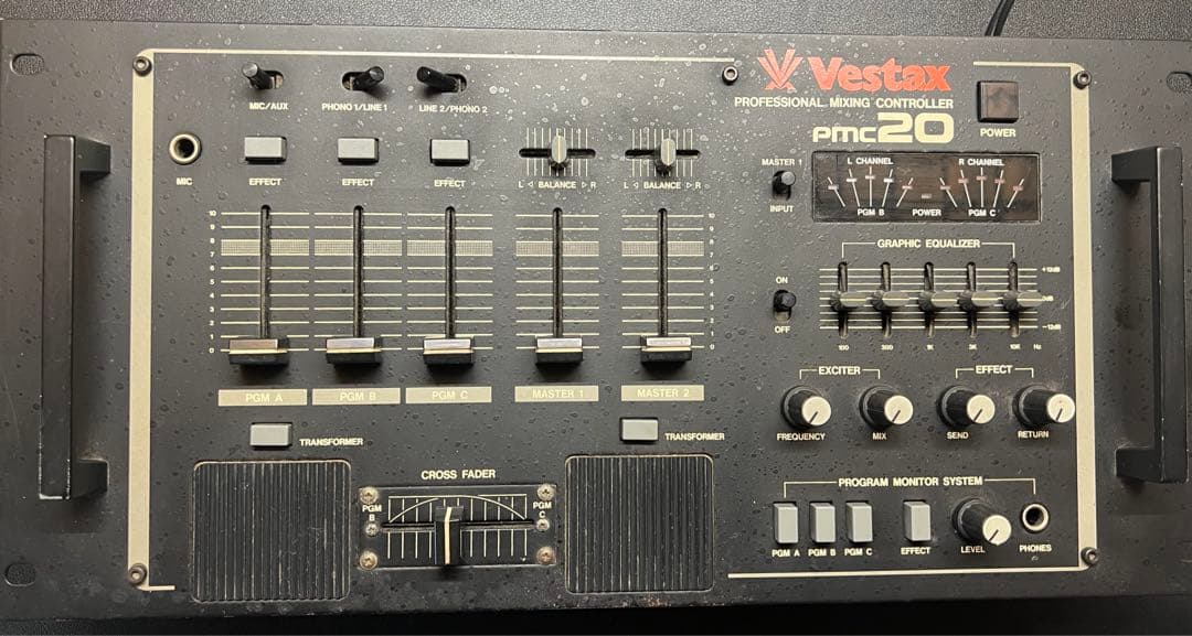 【DJミキサー】Vestax ベスタクス PMC20 PMC-20 PMC 20
