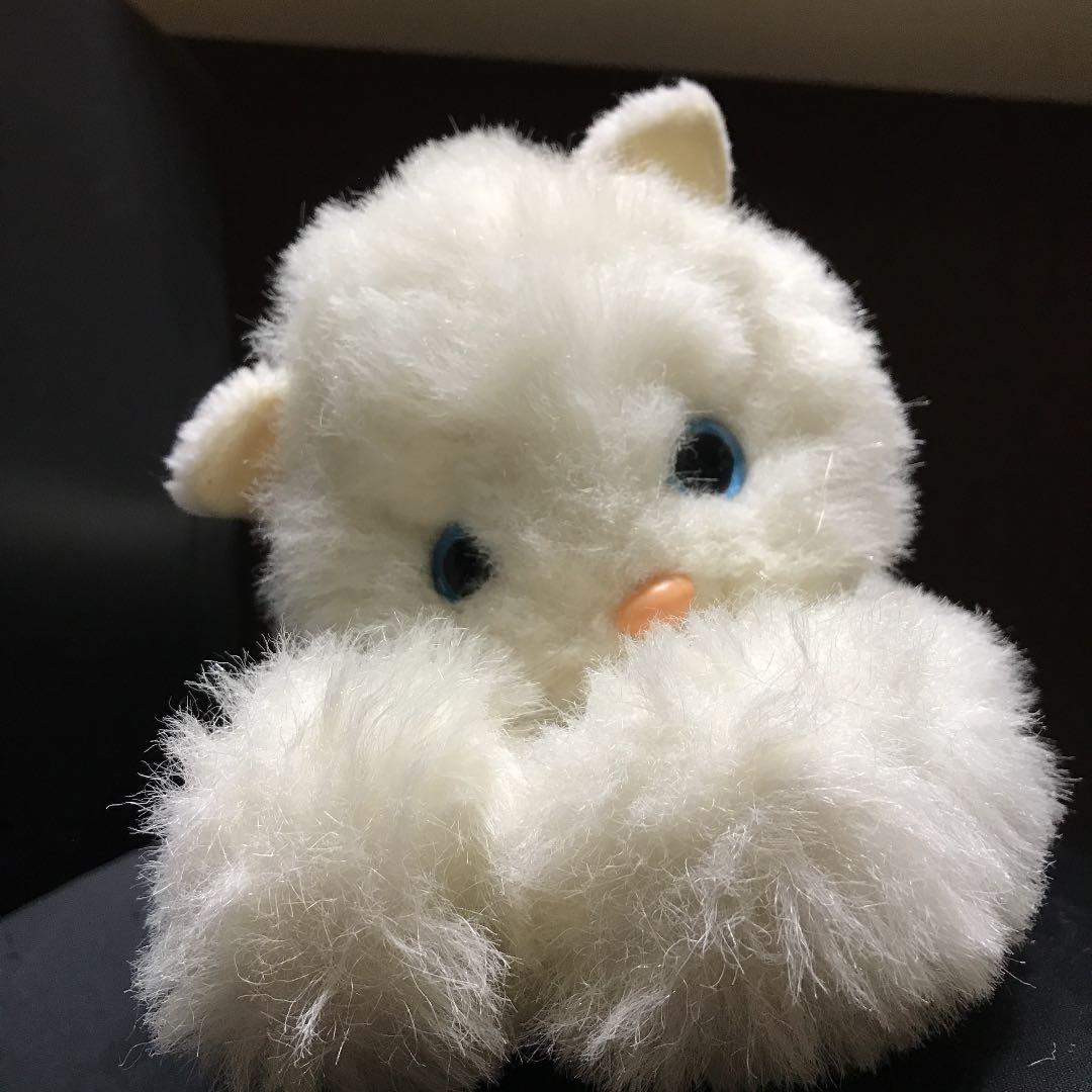 ぬいぐるみ　猫　ねこ　ペルシャ猫　創美社　レトロ　レア❣️