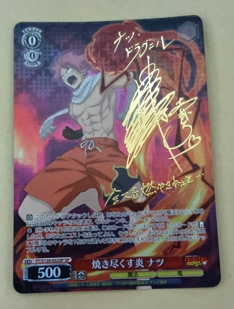 焼き尽くす炎 ナツ SP