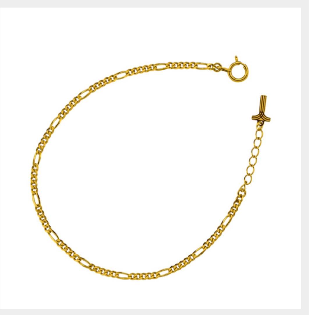 GINZA TANAKA K18イエローゴールドブレスレット