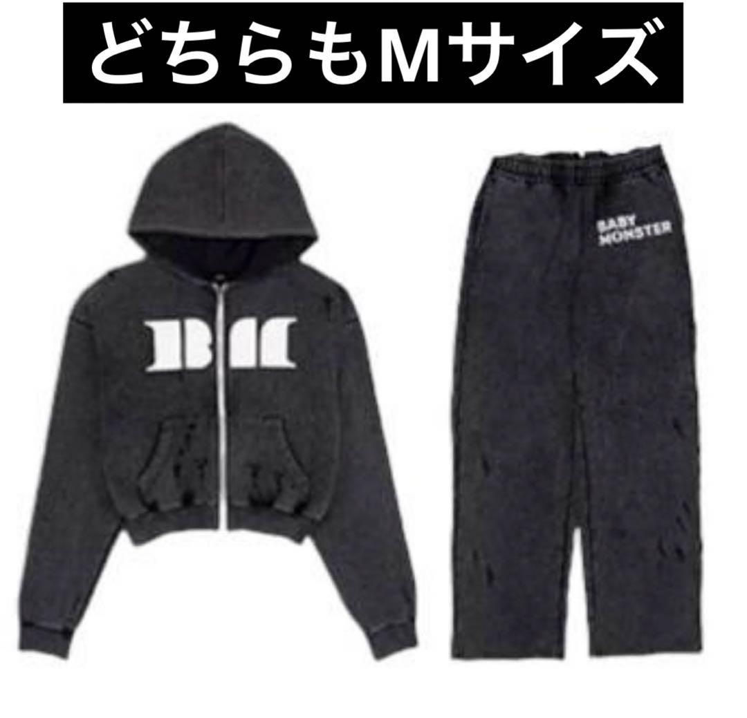 特価】BABYMONSTER セットアップ ソウルコン フーディー スウェット