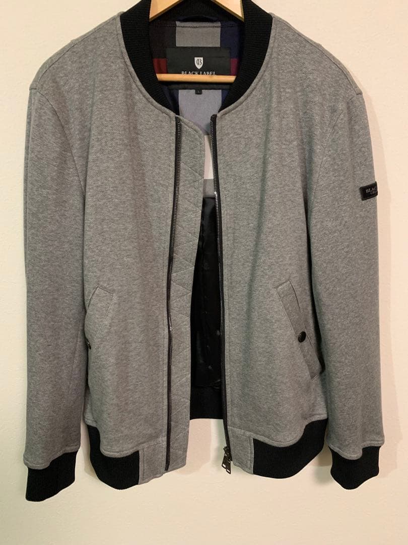 BLACK LABEL CRESTBRIDGE ブルゾン Lサイズ　グレー BLACK LABEL CRESTBRIDGE（ブラックレーベル クレストブリッジ