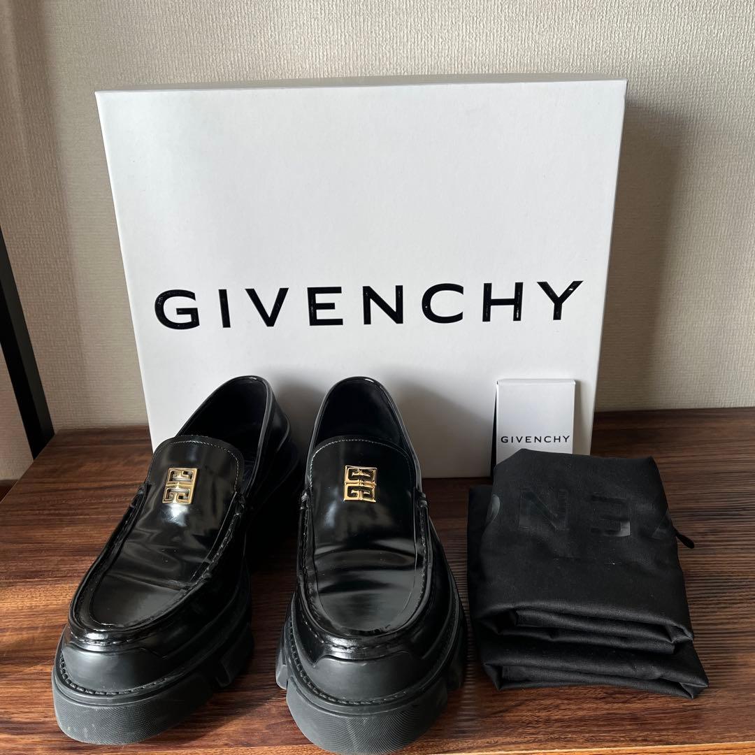 【美品！！】GIVENCHY TERRA LOAFERS ブラック サイズ37 GIVENCHY TERRA LOAFERS ブラック サイズ37 - メルカリ