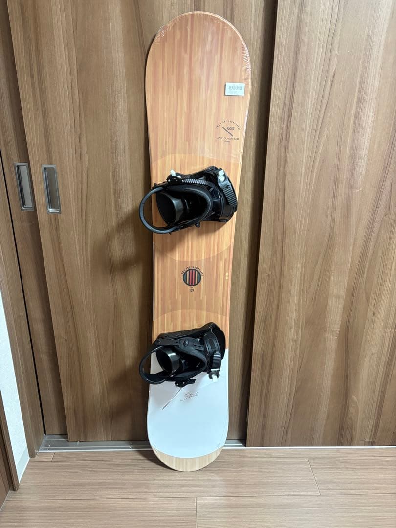 スノーボード ビンディング付き2点セット【新品未使用】