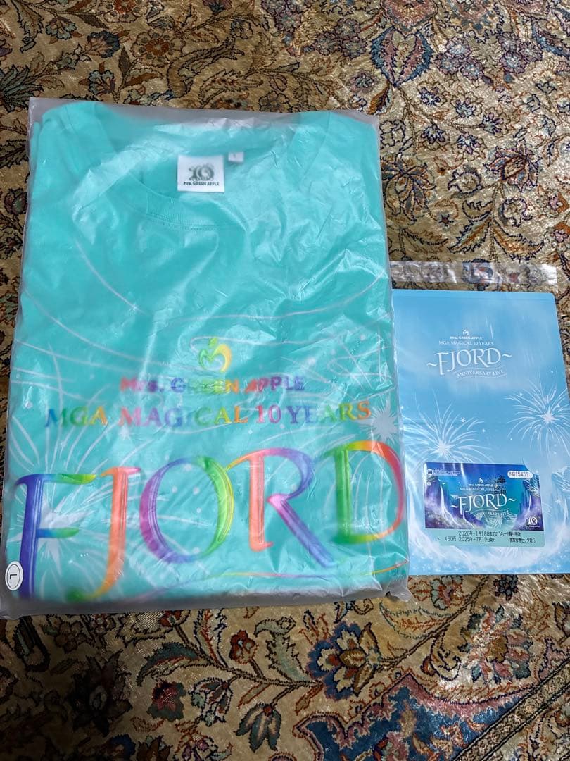 Mrs.Green Apple フィヨルド　Tシャツ(アタリ) Lサイズ