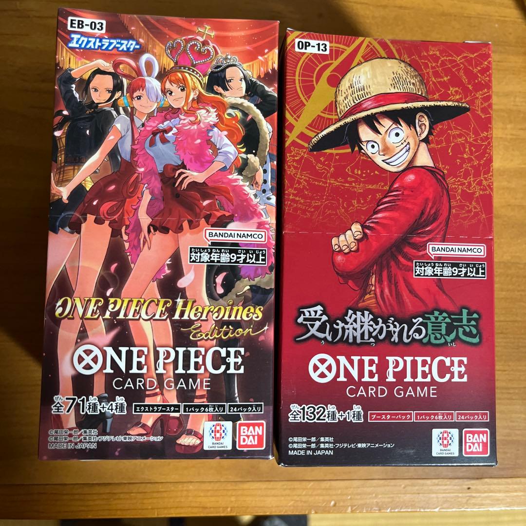 ONE PIECE カードゲーム 受け継がれる意志　ヒロインズ　未開封ボックス