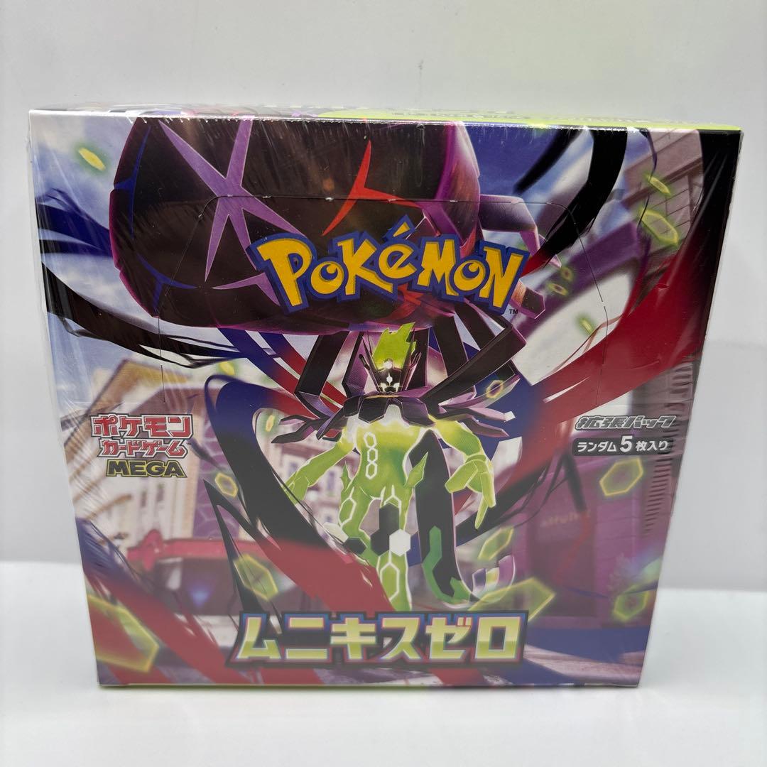 ポケモンカードゲーム MEGA 拡張パック ムニキスゼロ （BOX）Ｘ Amazon.co.jp: ポケモンカードゲーム MEGA 拡張パック ムニキスゼロ