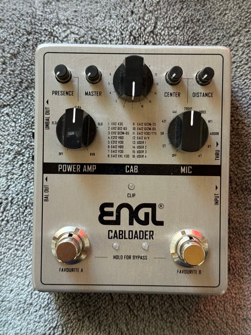 ギター ENGL CABLOADER IR pedal