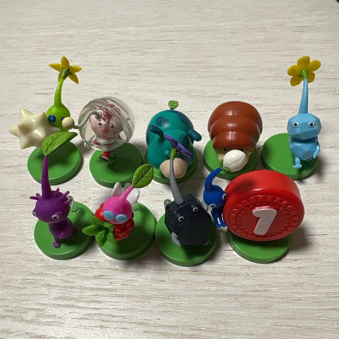 バラ売可)ピクミン フィギュアセット 9体 - メルカリ