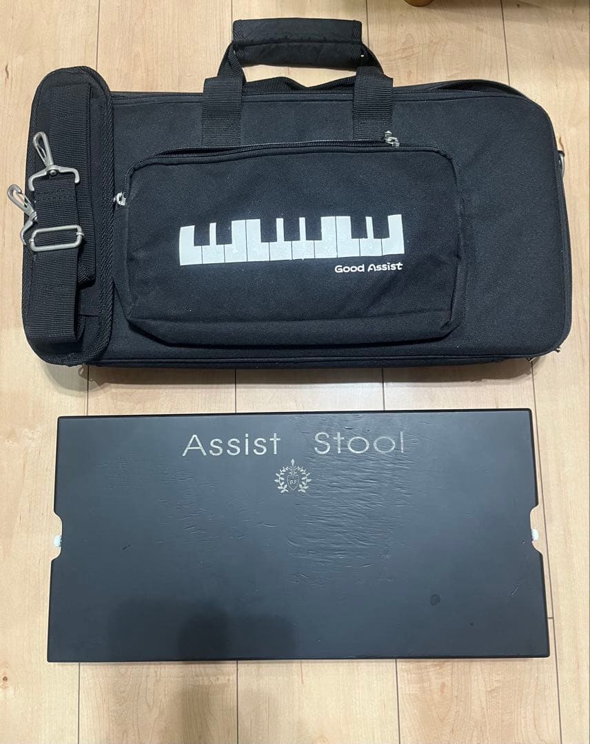 吉澤　アシストスツール　ピアノ補助足台　収納バック　2点セット即日発送 楽天市場】【ピアノクロスプレゼント♪】 吉澤 NEW アシストセット 2
