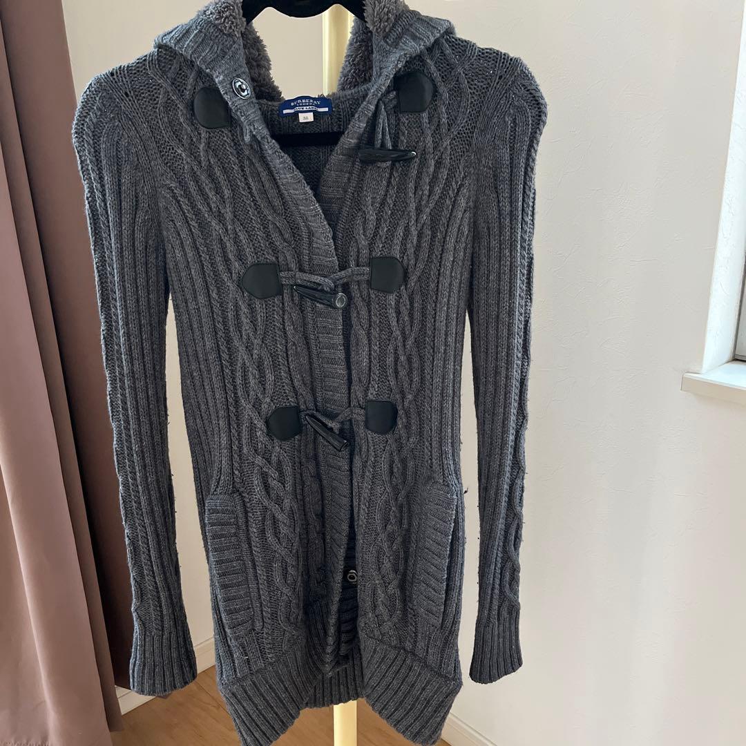 緊急お値下げ❣️BURBERRY ブルーレーベルダッフルコートグレー 38 緊急お値下げ❣️BURBERRY ブルーレーベルダッフルコートグレー 38
