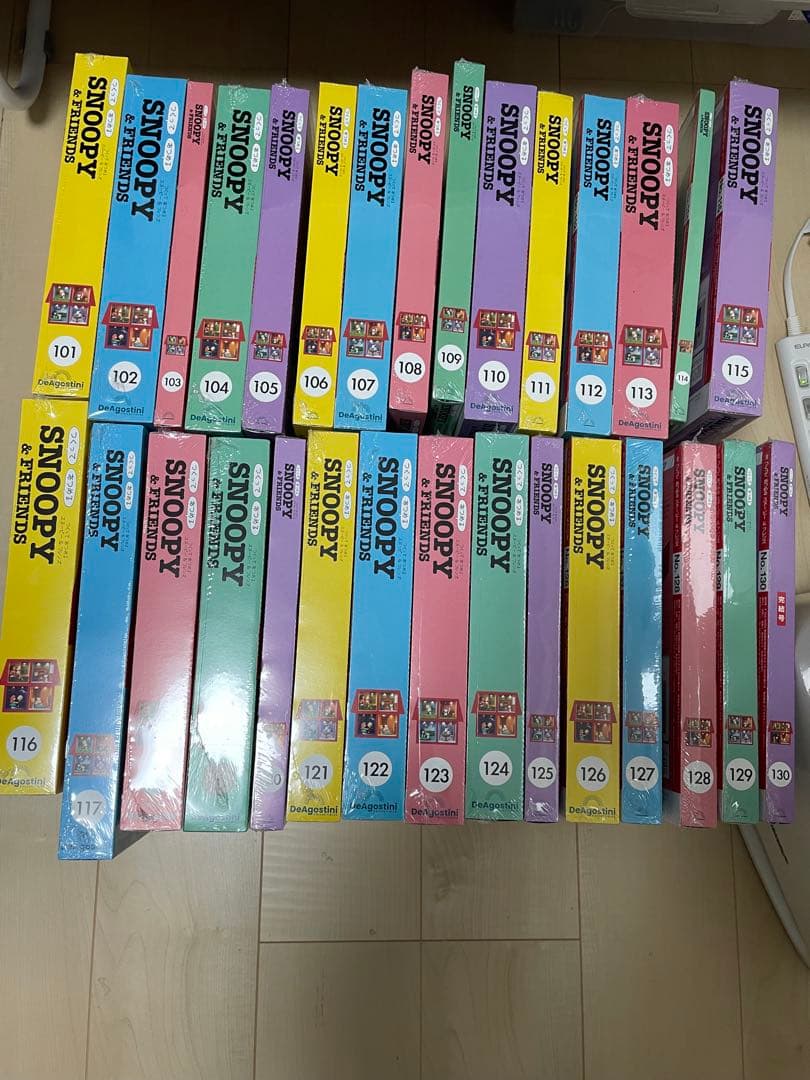 つくってあつめるスヌーピー&フレンズ　101〜130号　デアゴスティーニ スヌーピー＆フレンズ 101号 [分冊百科] (パーツ付) (つくって