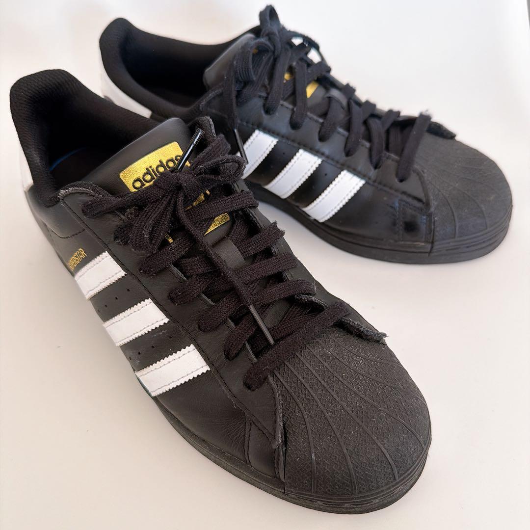 ⚫︎adidas SUPERSTAR ブラック/ホワイト