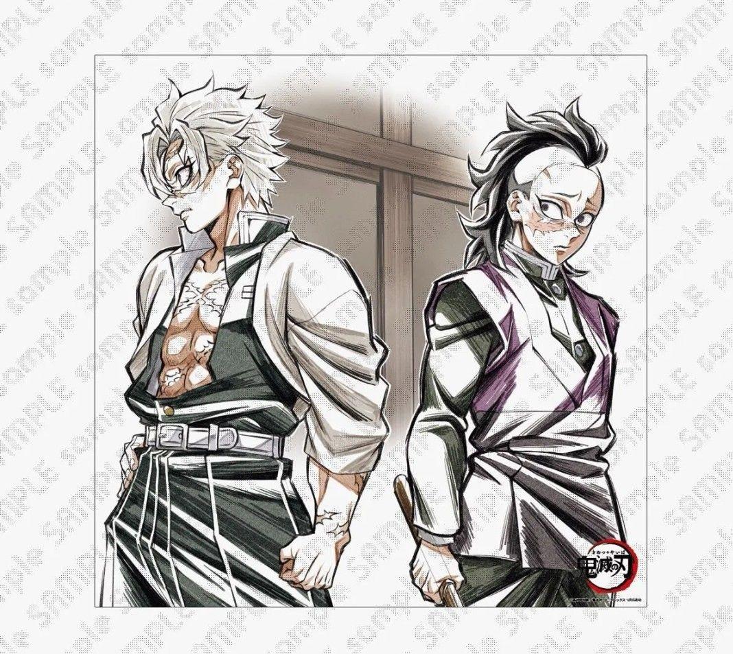 ufotable DINING HIROMA イラストビッグ ポスター 鬼滅の刃 柱稽古編 柱描き下ろし イラストビッグ ポスター 時透 無一郎