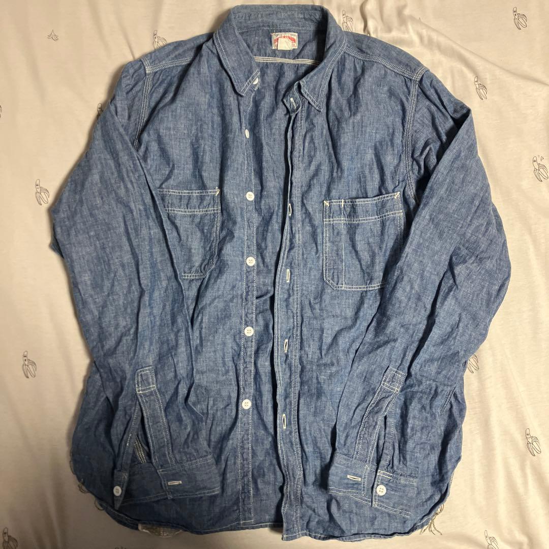 リアルマッコイズ　シャンブレーシャツ16