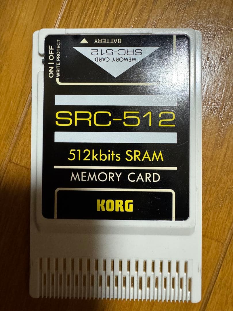 コルグ SRC-512 KORG メモリーカード Yahoo!オークション - KORG src-512 512kbits SRAM メモリーカード