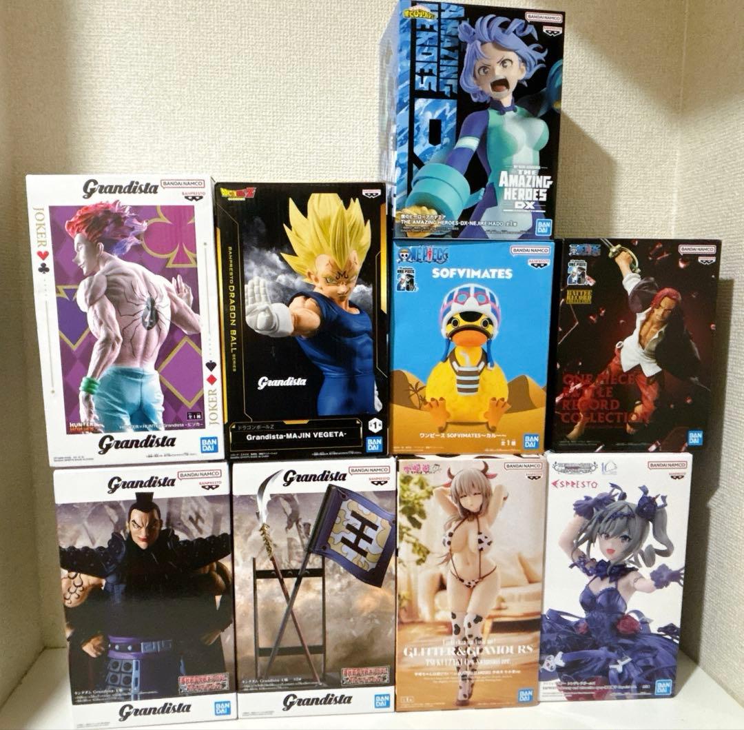 プライズフィギュア未開封9個セット