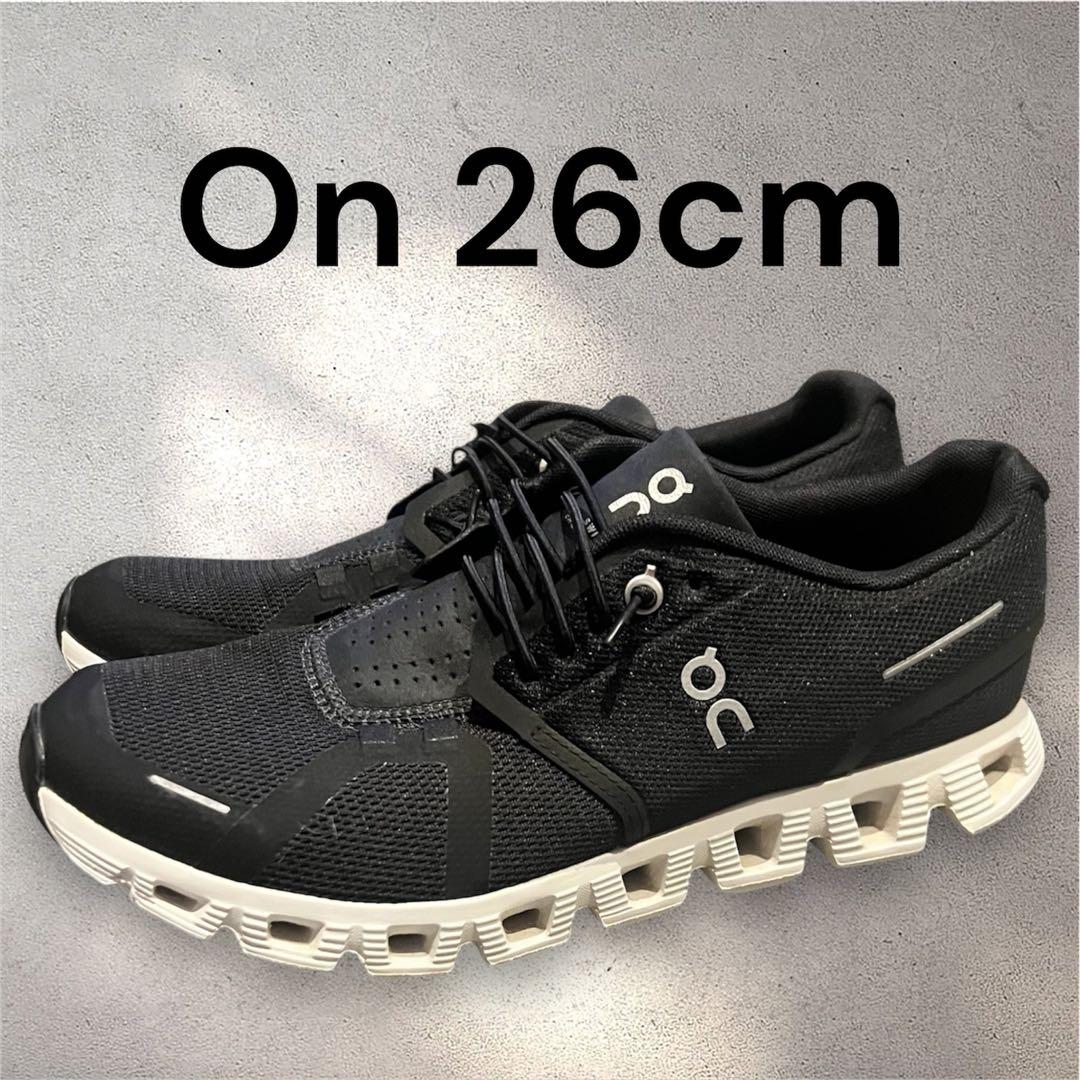 On Cloud 5 Waterproof ブラック Men 26cm