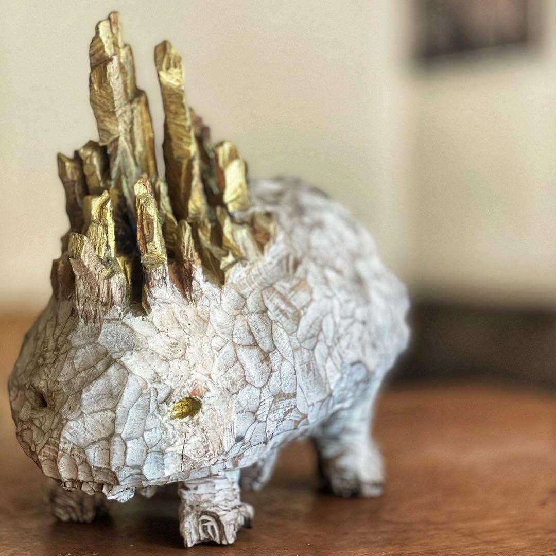 【月末限定セール】大きな幻想生物の彫刻 人間と自然、考えるとき 彫刻家・三沢厚彦さんが愛知県春日井市で個展