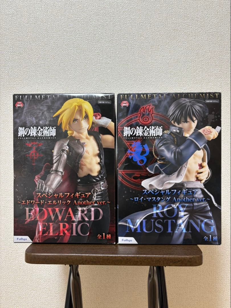 鋼の錬金術師 エドワード・エルリック ロイ・マスタング プレミアムフィギュア