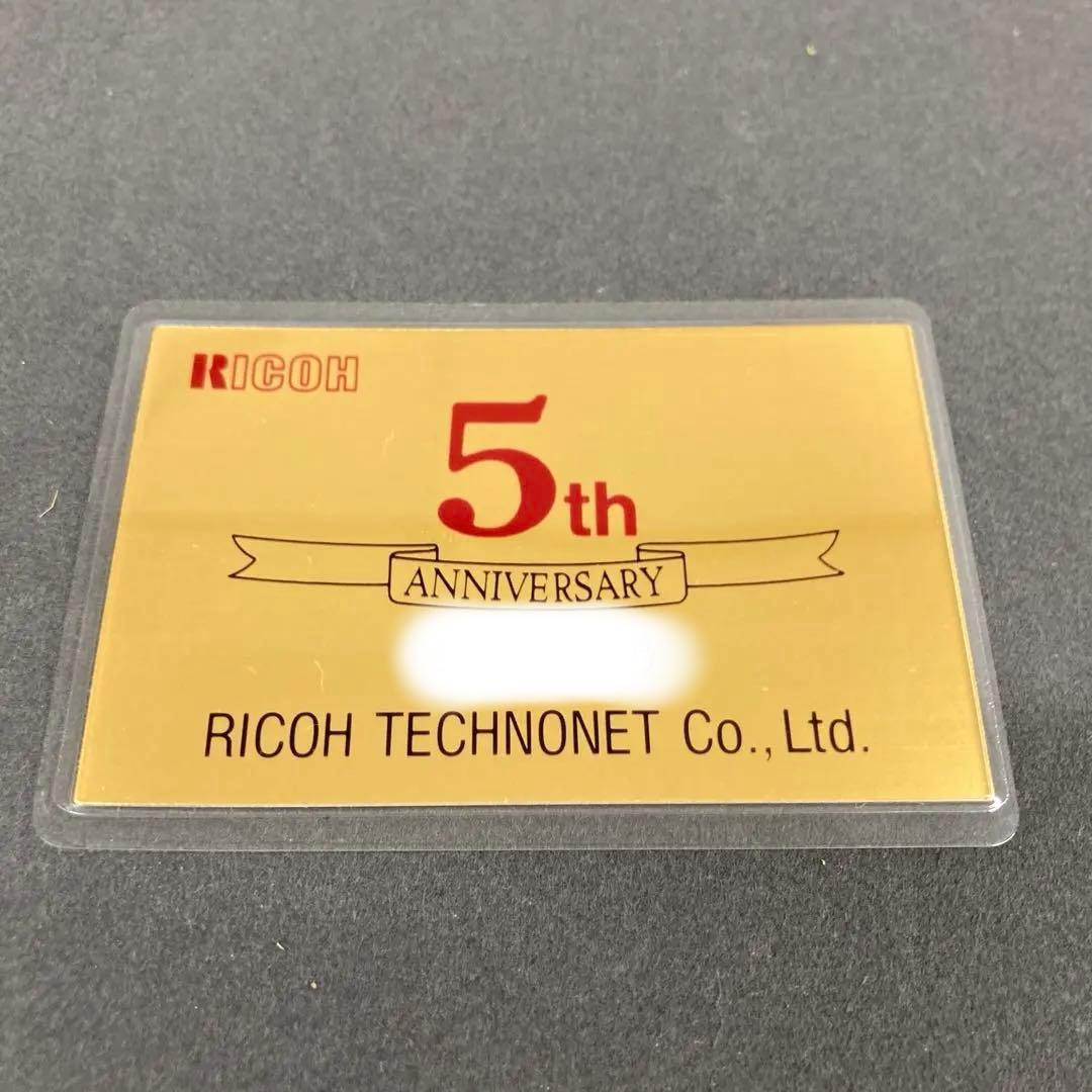 RICOH 5周年記念 純金プレート 2g 32293 K24 プードルコイン K18枠 | Naotto's shop by AIKAW