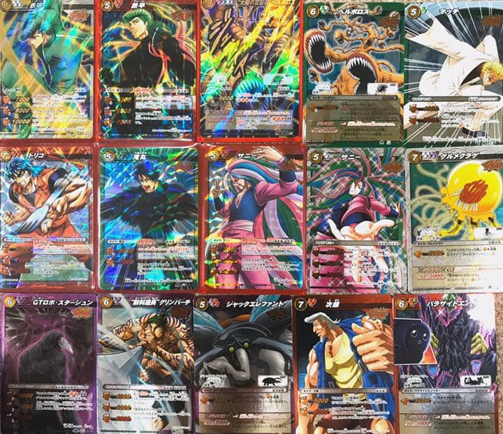 ミラクルバトルカードダス トリコセット(100枚以上)