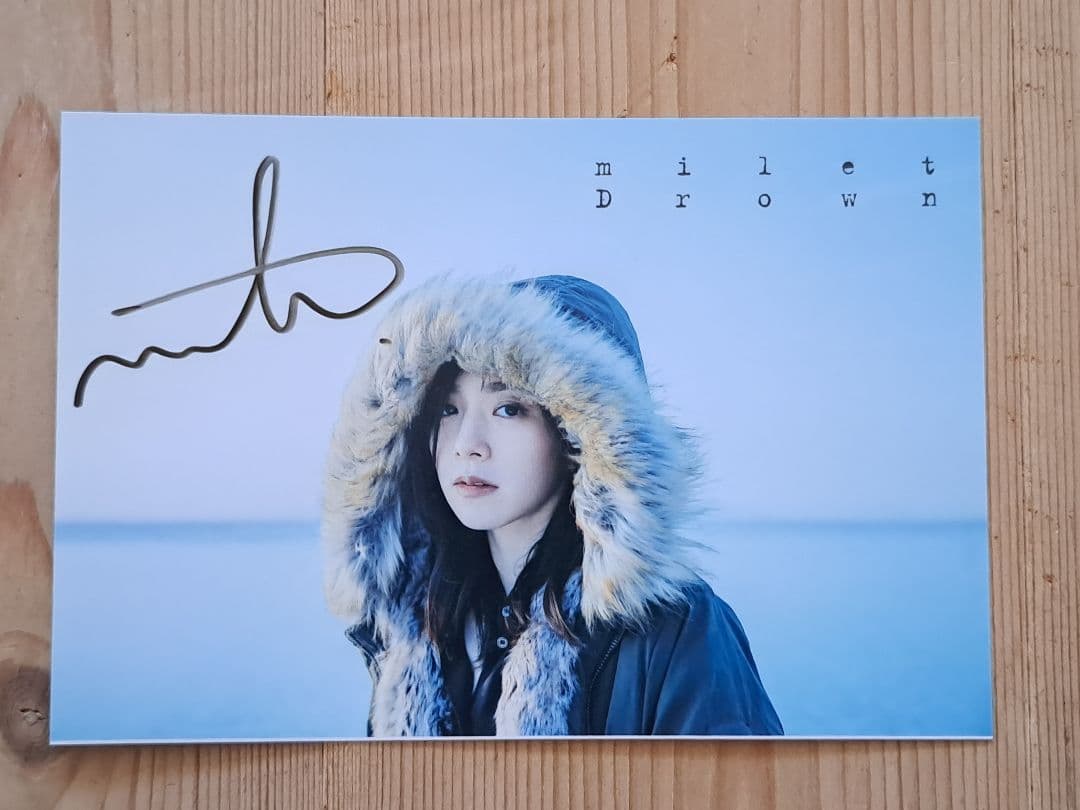 milet first live“eye” 直筆サイン入りポストカード