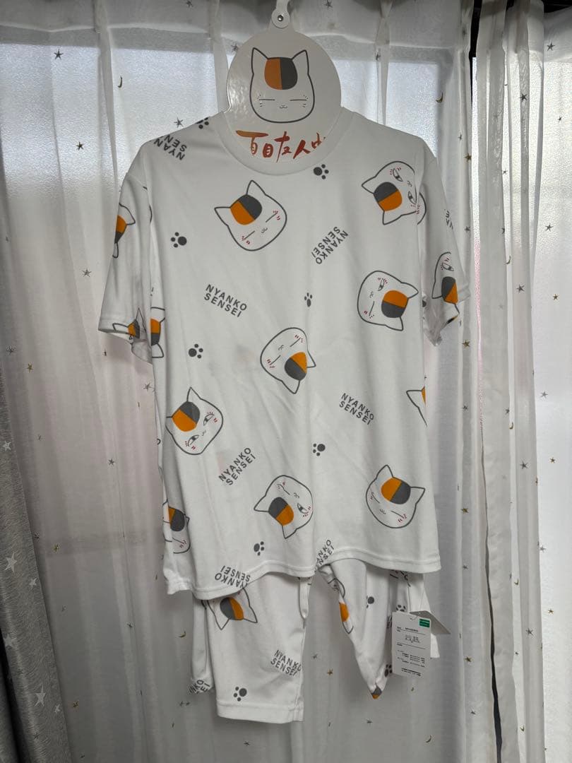 夏目友人帳　総柄パイル上下セット