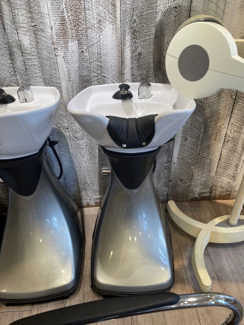 【あおと①】シャンプー台 EX-OARSZ-USV シルバー/ホワイト