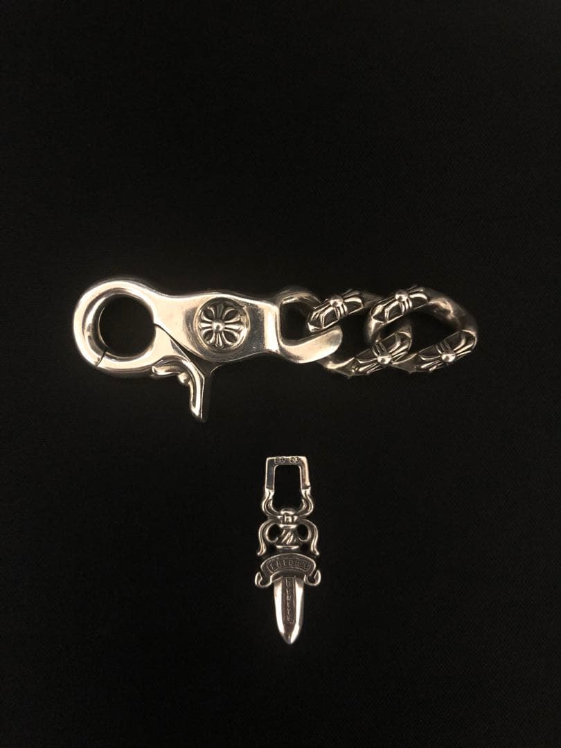 み*✨様 【目玉出品】クロムハーツショートファンシーチェーン2リンク》リングなし