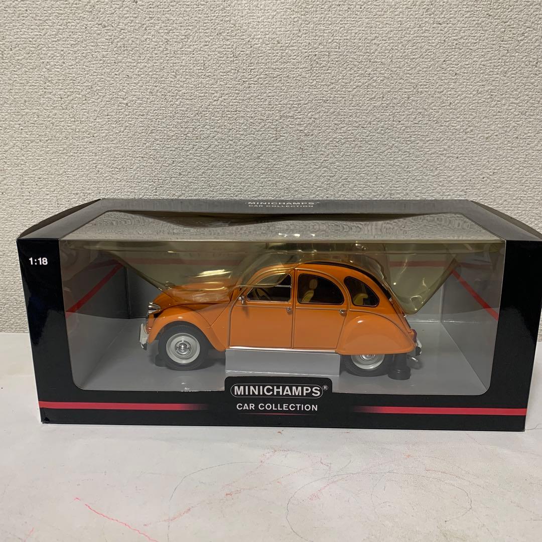 MINICHAMPS Citroën 2CV 1976 オレンジ