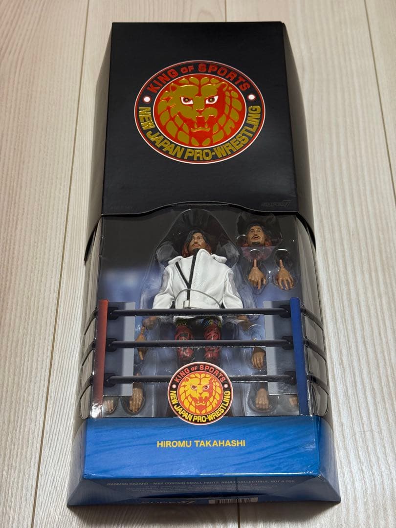 新日本プロレス 高橋ヒロム SUPER7 アクションフィギュア