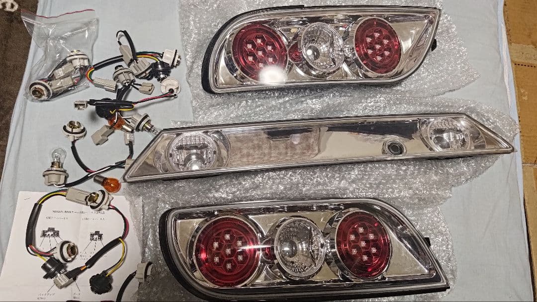 180sx センターガーニッシュ　テールランプ　78ワークス