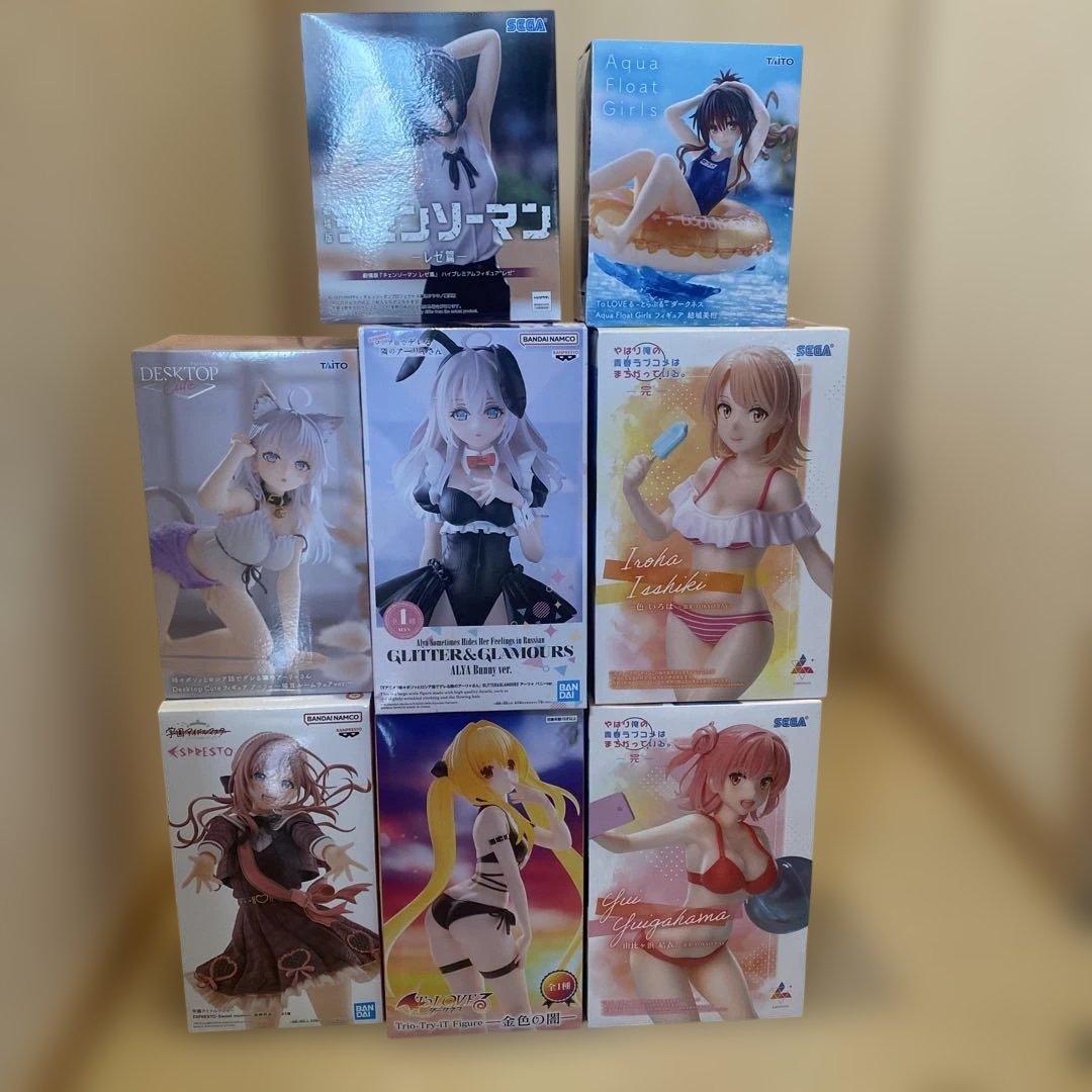 アニメフィギュア セット 8体(チェーンソーマンレゼ他)