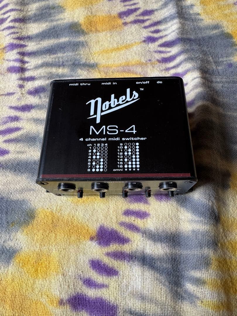 Nobels MS-4 MIDIスイッチャー MS-4 - Nobels MS-4 - Audiofanzine