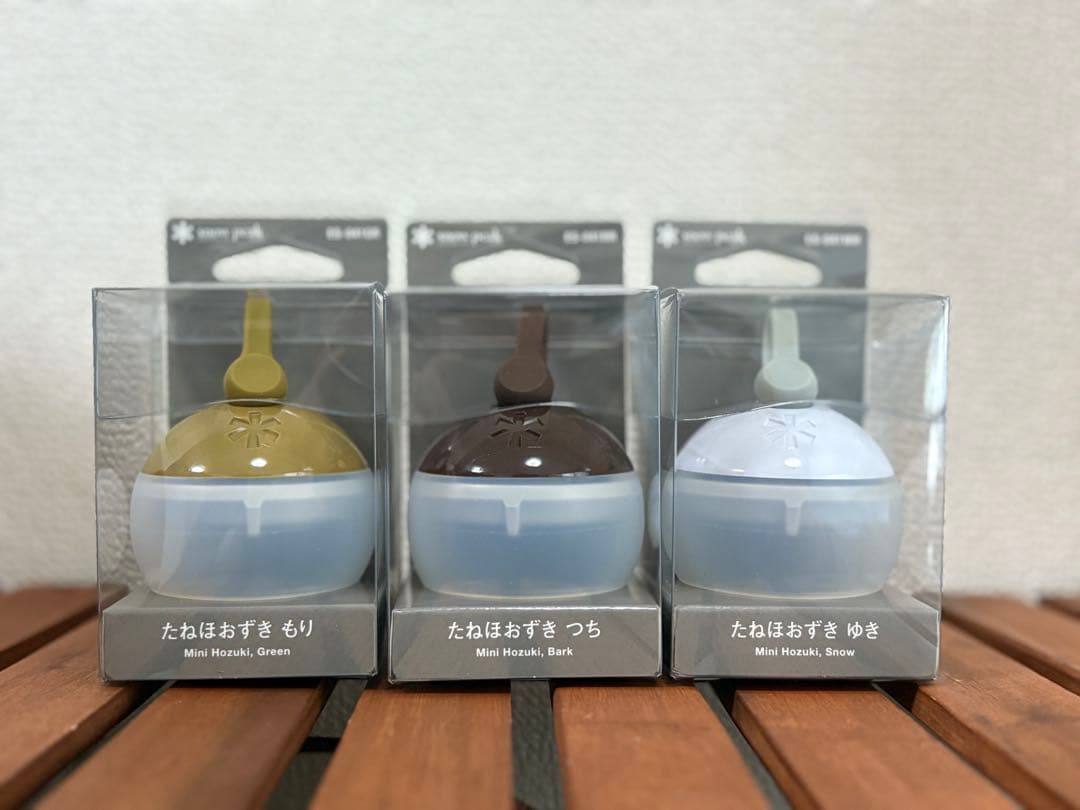  peak たねほおずき　未使用品　3色セット