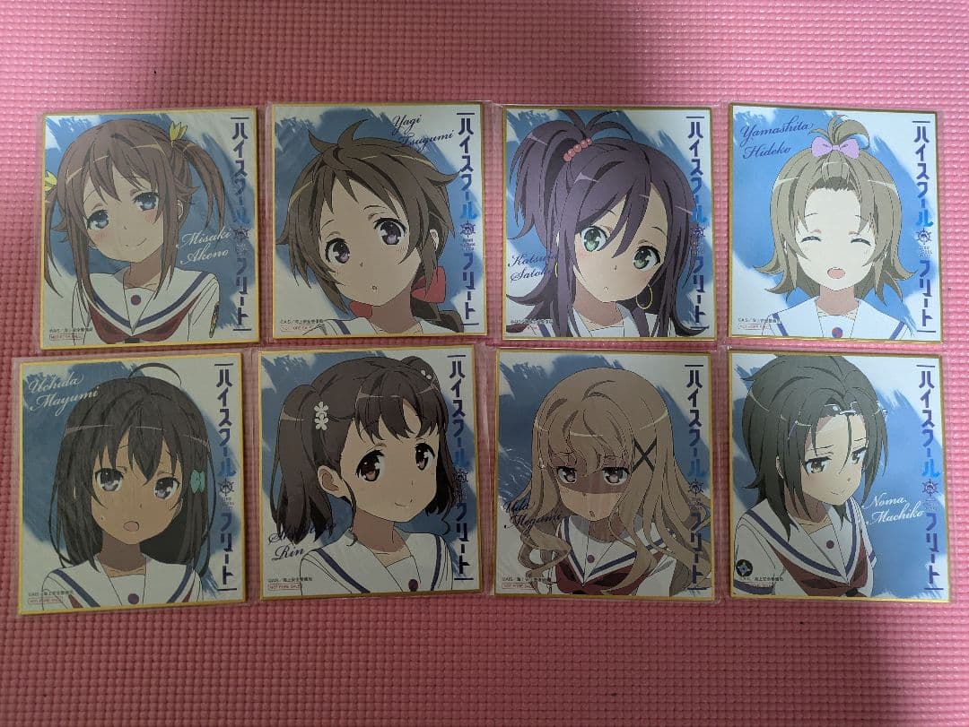 ハイスクール・フリート ミニ色紙 色紙ホルダー