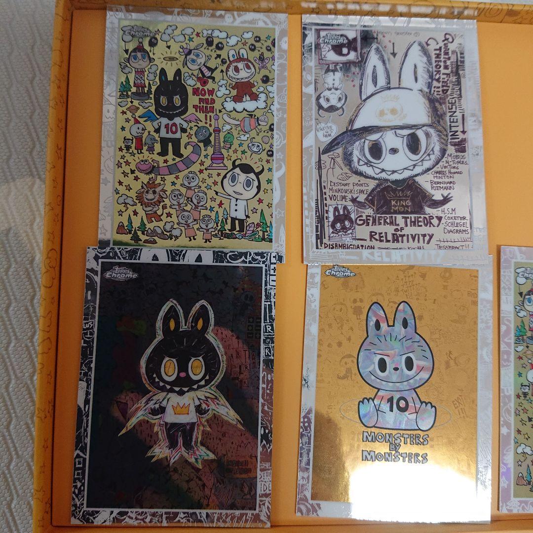 2025 topps Chrome labubuカードセット！プリントサイン入り - メルカリ
