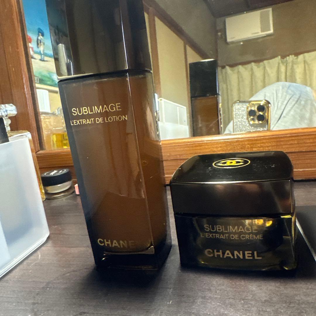 CHANEL SUBLIMAGE化粧水とクリームセット サブリマージュ シャネル