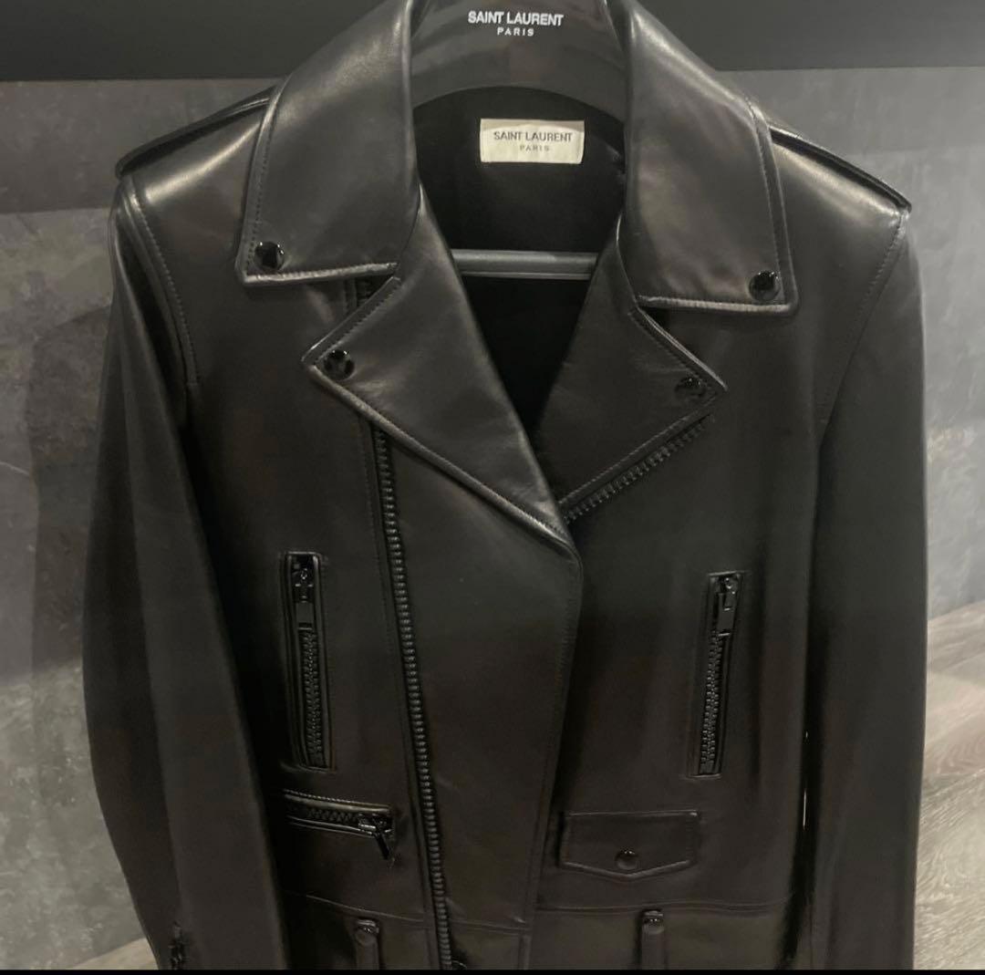 サンローランL01ライダースジャケット　極美品