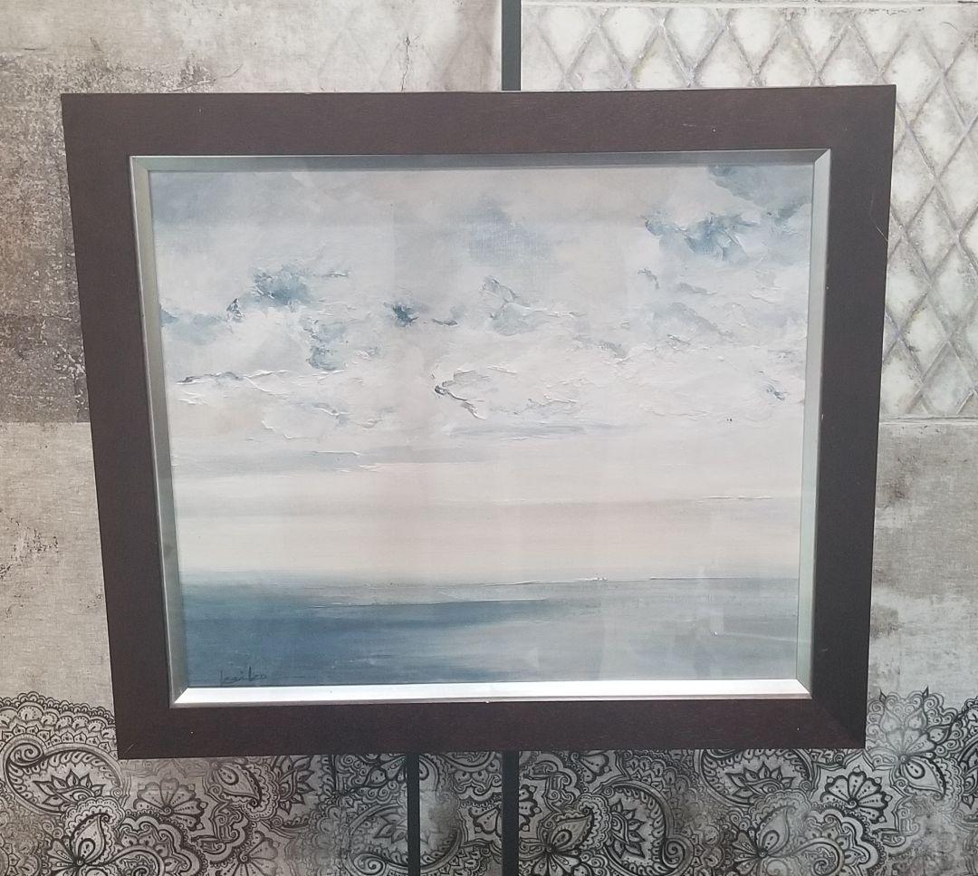 油絵 肉筆絵画 F8サイズ「SKY」 - メルカリ