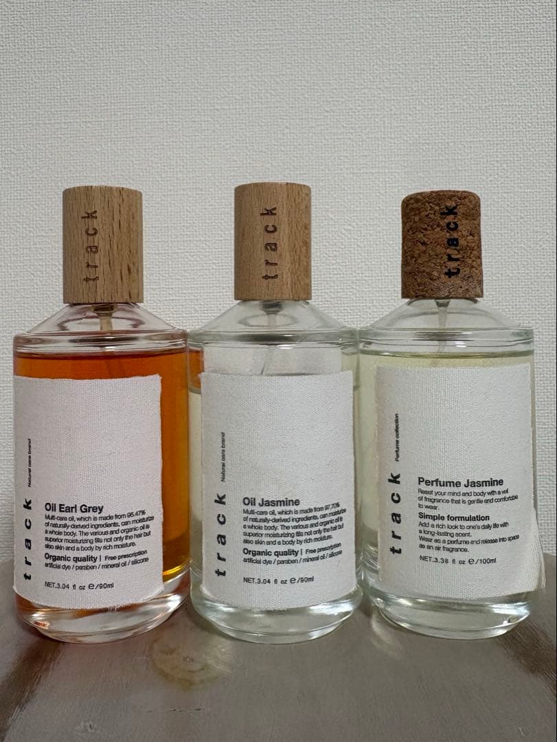 トラックオイル　アールグレイなど3個セット 人気のトラックから新しくアールグレイの香りが限定販売🎶 落ち着いた