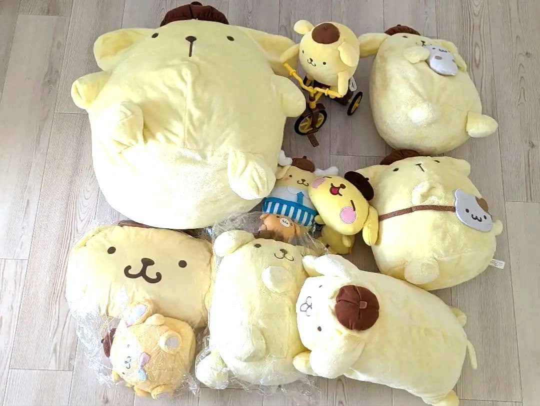 ポムポムプリン ぬいぐるみ まとめ売り セット 超超ビッグDX シナモロール ポムポムプリン ぬいぐるみ まとめ売り セット 超超ビッグDX シナモロール