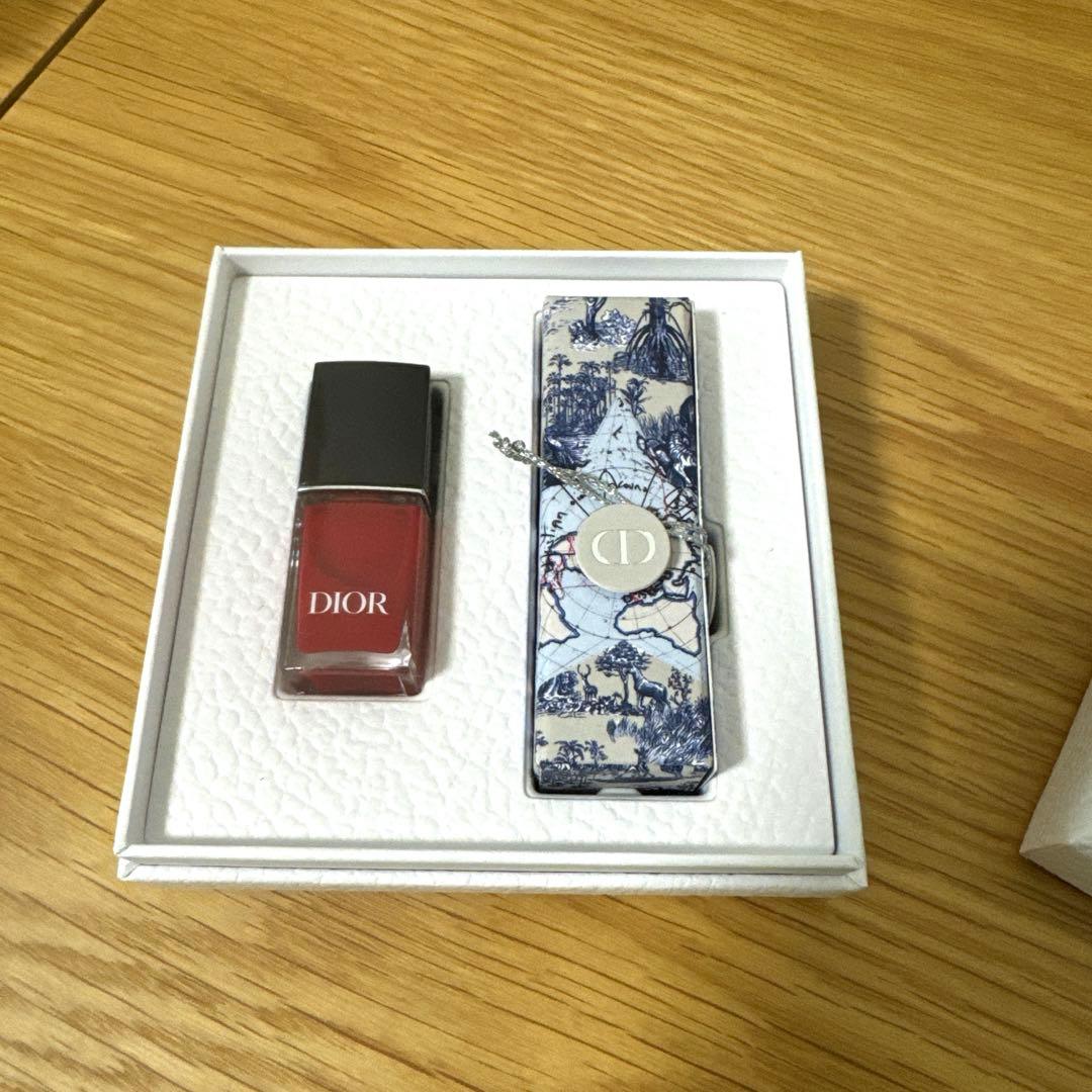 dior リップ&ネイルセット - メルカリ