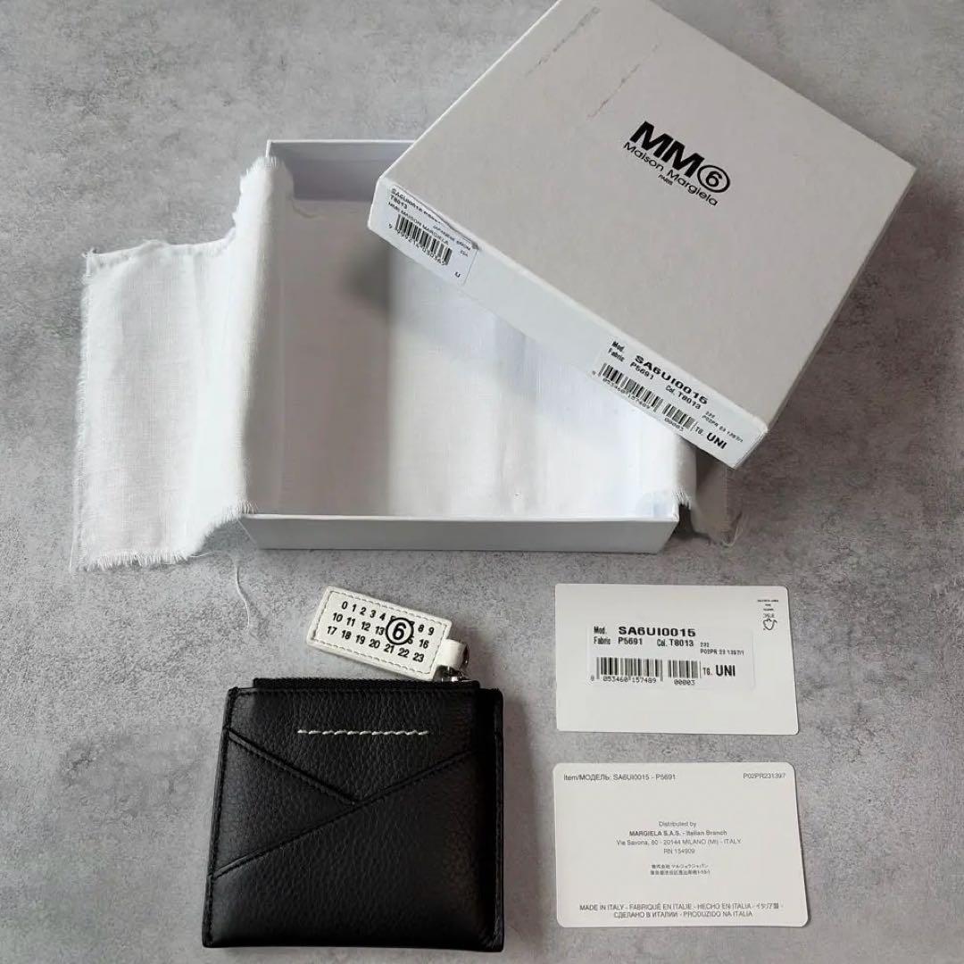 MM6 Maison Margiela 黒 レザー ケース
