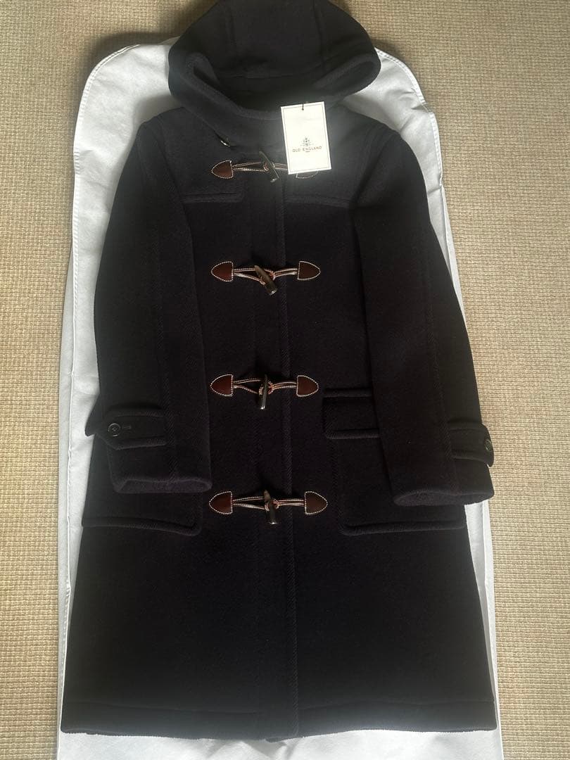 【38試着のみ】OLD ENGLAND ダッフルコート ネイビー OLD ENGLAND オールドイングランド ダッフルコート 希少色 ネイビー